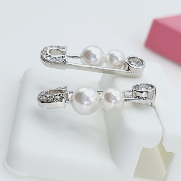 - "925 Sterling Silver Cubic Zirconia Earrings, U19254703 - Picture 3 of 11